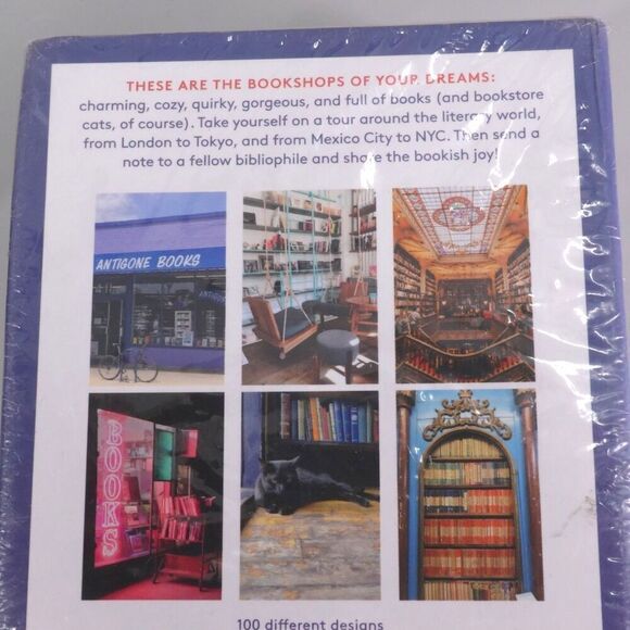 100 Postcards This is my Bookstore Shops Around the World Notecards Bibliophile - Picture 3 of 12